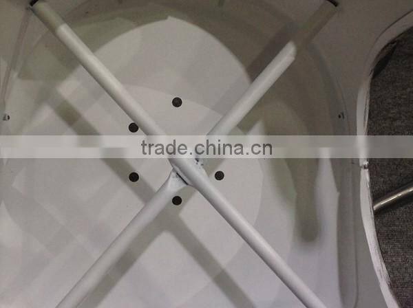 High Quality Dining Room Metal Bar Chair With Wood Seat Stackable Industrial Metal Chairs Replica For Event HYG-09