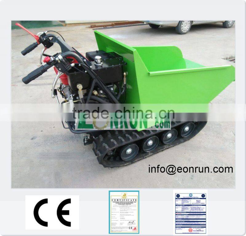 lands caping machinery / petrol engine mini dumper