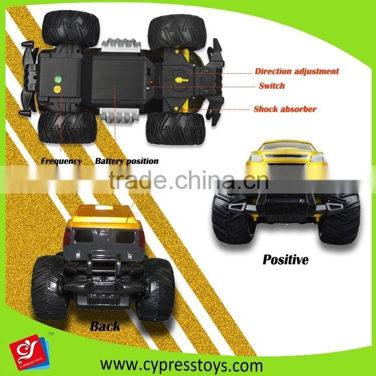 1:14 RC four function high speed scale model racing car battery included