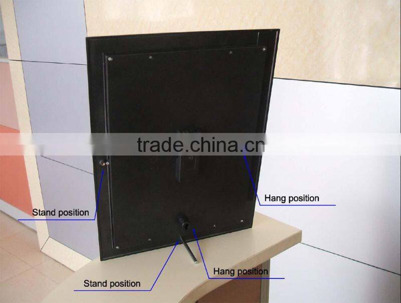 led light plastic frame led light panel lighting picture frame for decoration display