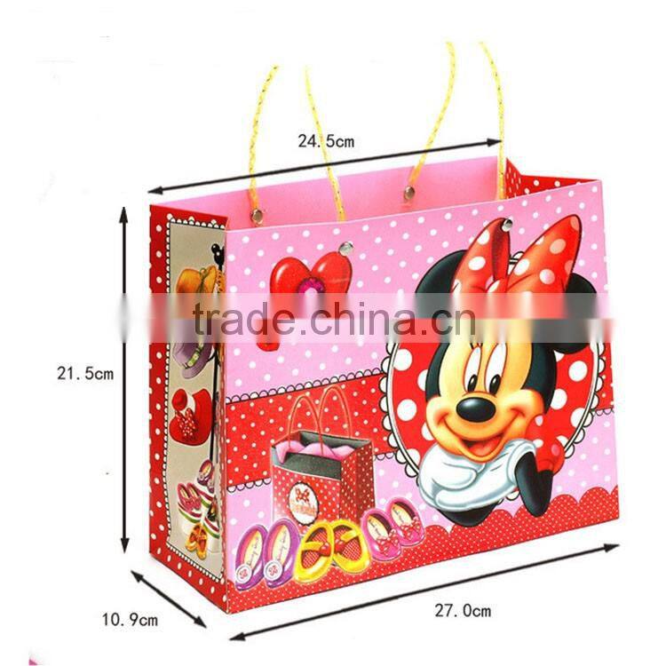Wholesale custom Christmas gift PE bag