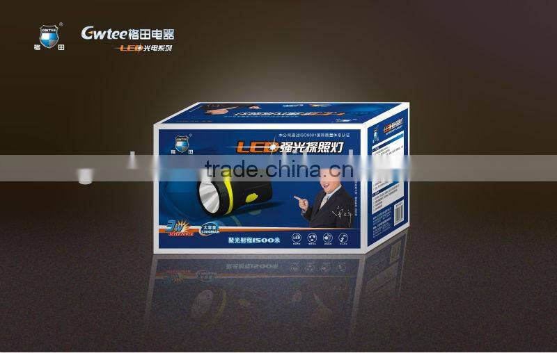 2.5W powerful searchlight with dual lights high /low GT-8512