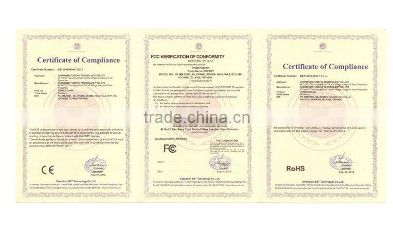 high capacity waterproof solar power bank