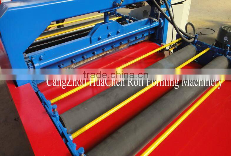 Color Metal Plate Slitting And Cutting Machine Cut To Length