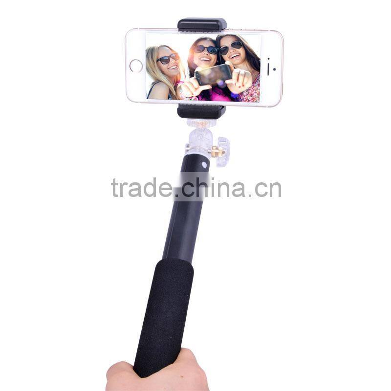 Since the shaft,handheld monopod,monopod wireless camera selfie stick with