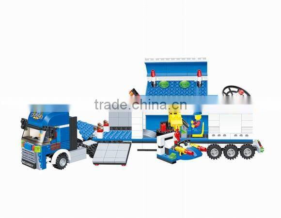 Engineering Truck Toy ABS Building Blocks Toys
