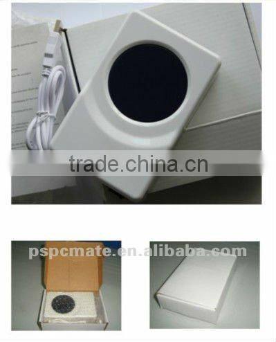 silver usb cup warmer cooler with 4 port hub as christmas or 2014 new year gift