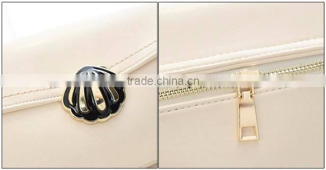 shell accessorey clutch bag fashion women shell wallet and purse