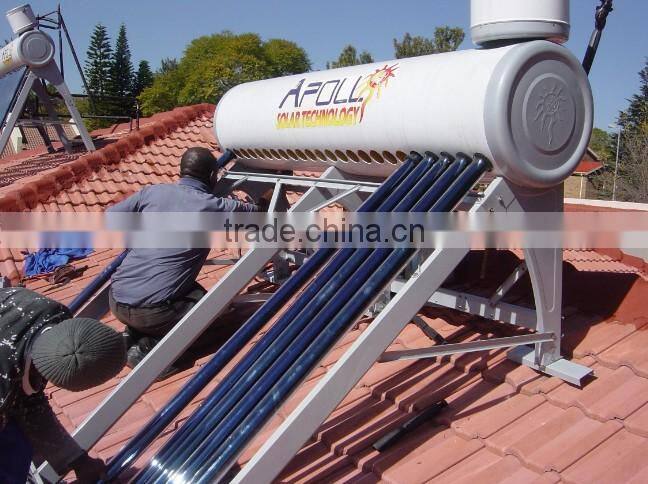 low pressure vacuum tube solar water heater with Inmetro certification