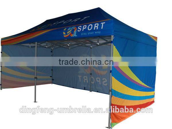 Custom good canopy pop up tent with windows