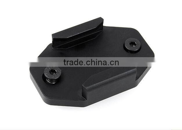 Aluminium Adapter Mount for Link of Camera and Keymod Rail with Two Screws for GoPro HERO 3+/4