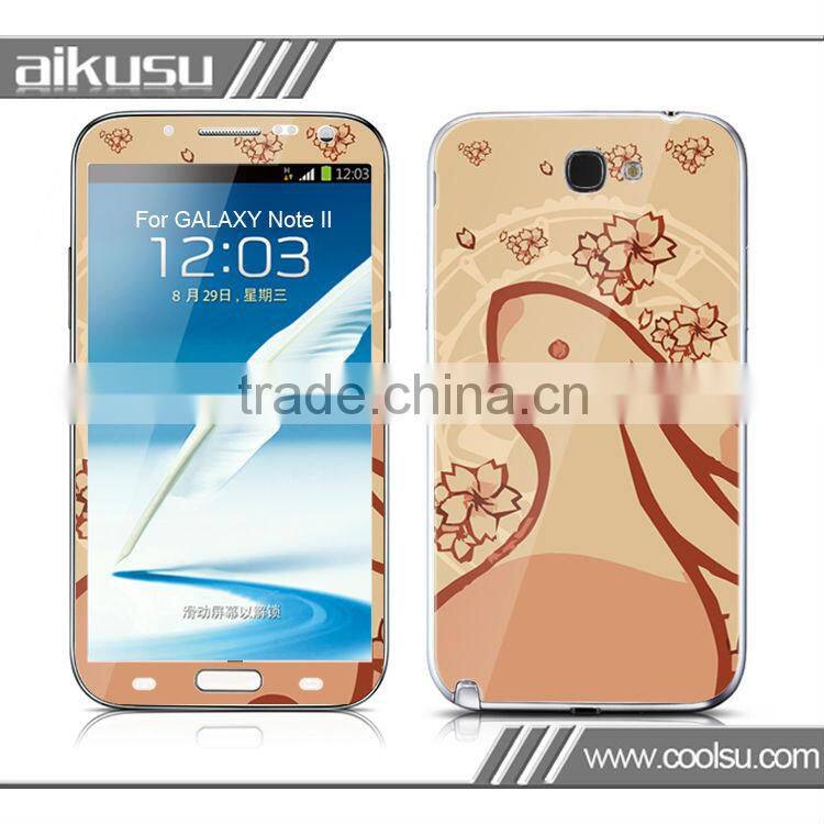 Hot sale removable crystal sticker for samsung7100