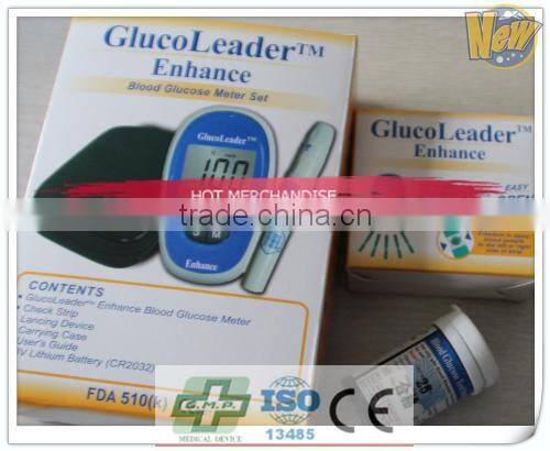 PC downloading FDA certificate oem blood glucose meter new blood glucose meter Enhance