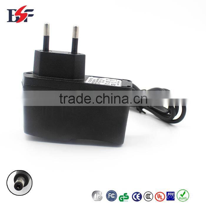 9w EU plug adapters with CE RoHs GS