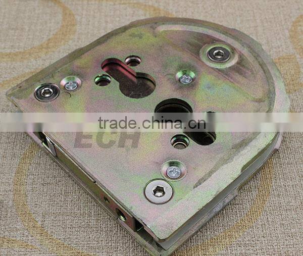 high class iron glass cabinet key lock