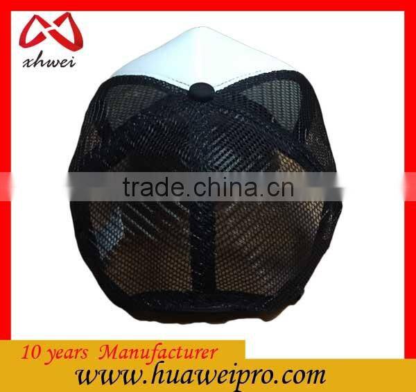 Manufacturer NEW Blank Sports Trucker Cap Mesh Custom Trucker Cap Plain