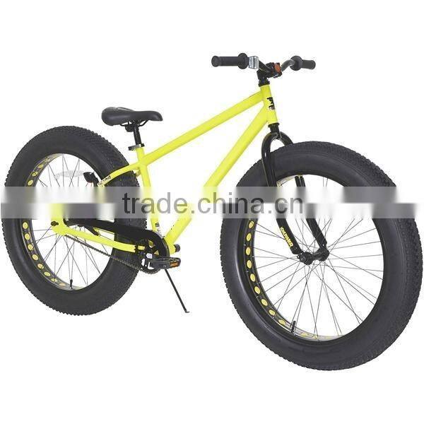 Black color steel frame fat tire bikes