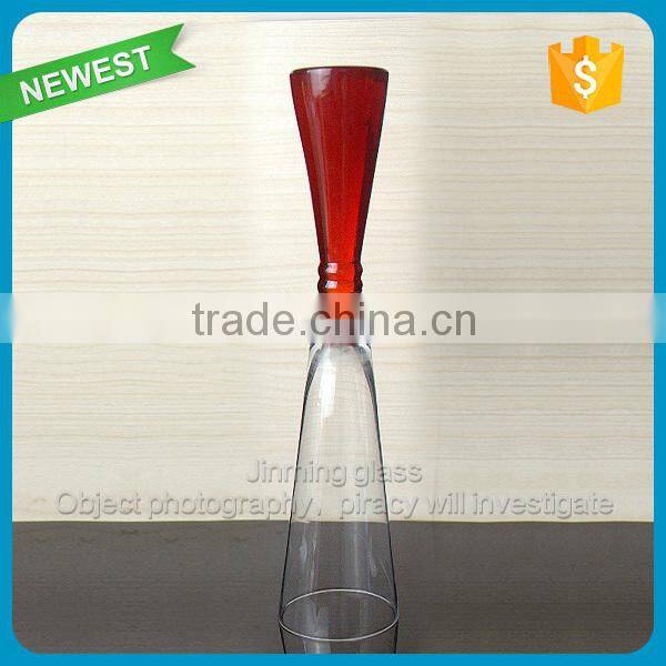 Hot Sale crystal colorful glass champagne flute