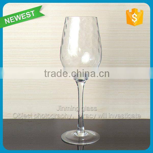 Hot sale portugal wine glass whlosesale fancy wine glass thick rustic wine glass