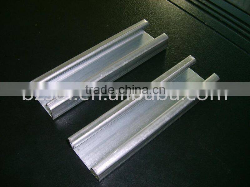 Frence system main channel and furring channel