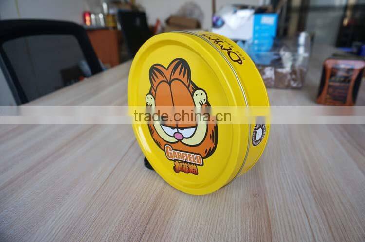 GARFIELED Round Food Can