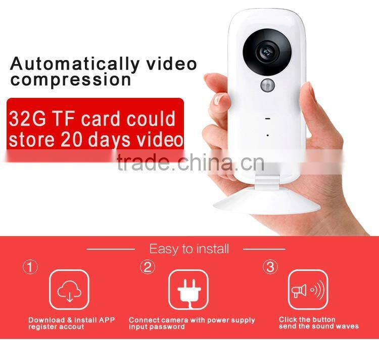 high definition wireless smart ip camera for security mini hidden camera