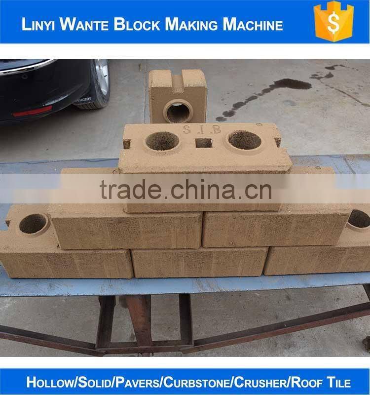 WT2-10 Fully automatic Brazil tijolos eco maquinas brick machine
