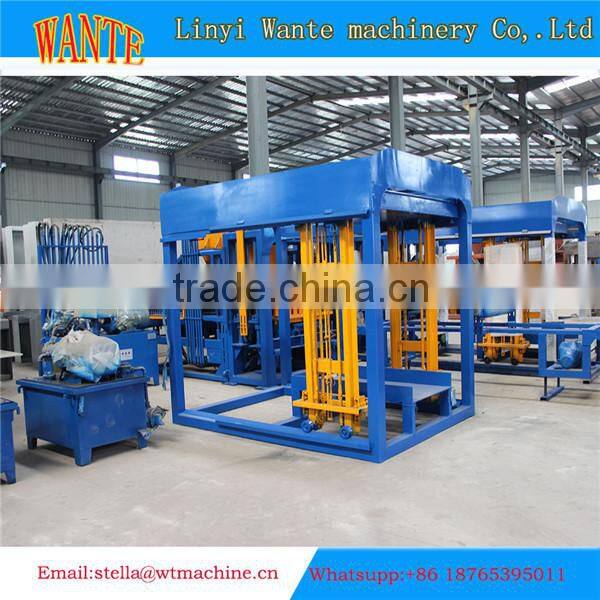 QT4-15 cement block making machine/mini maquina de bloques