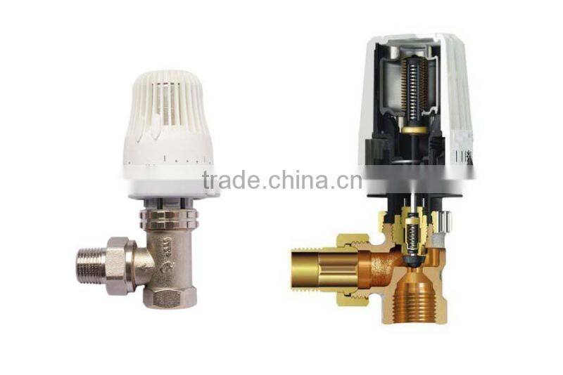 TF-6 and DN15-B brass thermostatic radiator valve