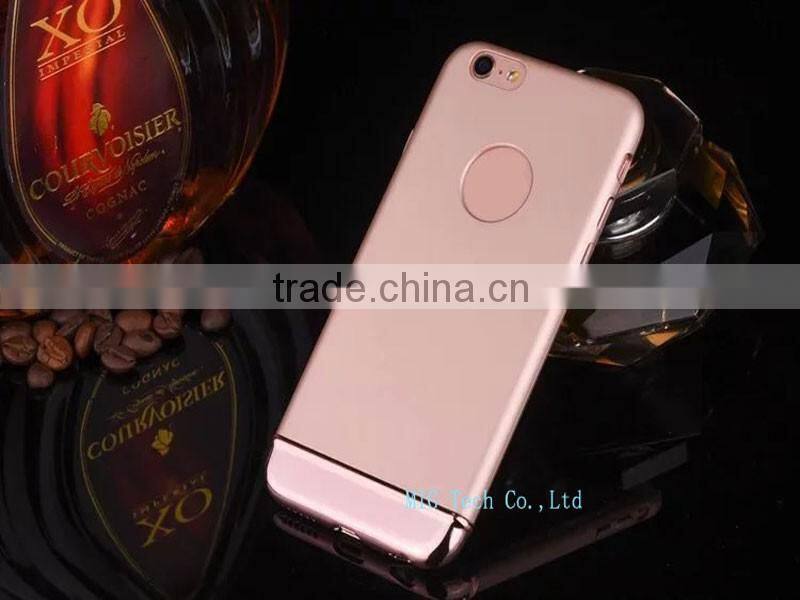 Fasion Designed PC hard case for iphone 6, Electroplating Hard case cover for iphone 6s plus