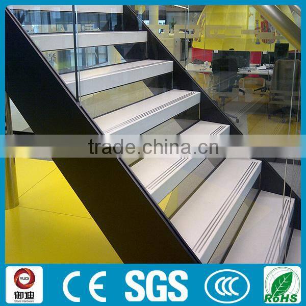 Customized U shape straight steel stairs ---YUDI