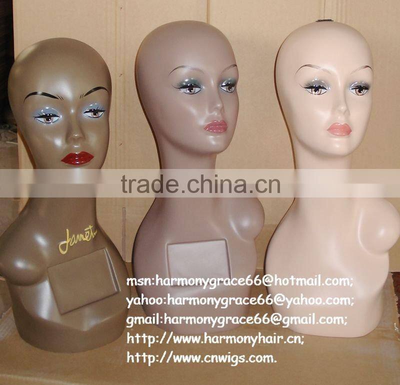 Cheap mannequin heads for sale/mannequin heads on sale