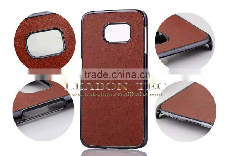 Back Case Cover for Samsung Galaxy S6 Luxury Leather Case Back Case for S6