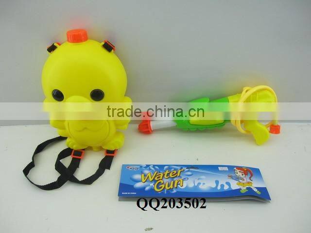Plastic kids backpack water gun