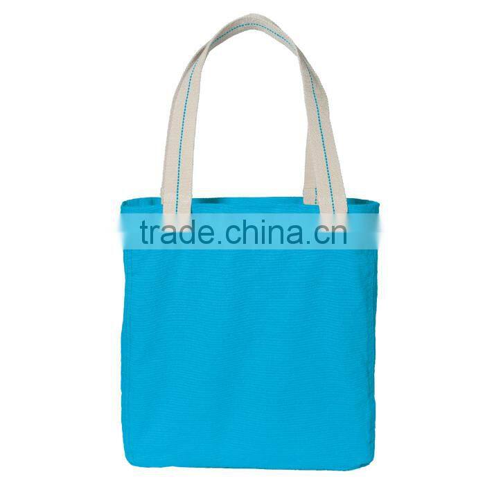 100% Garment Washed Cotton Canvas Tote Bag
