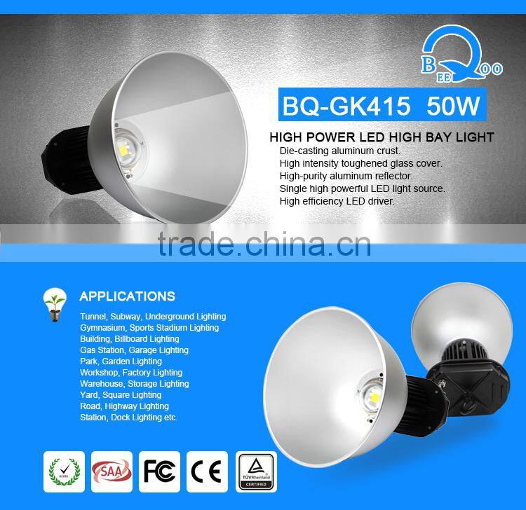hot selling led high bay light 100w with TUV CE RoHS FCC certificates