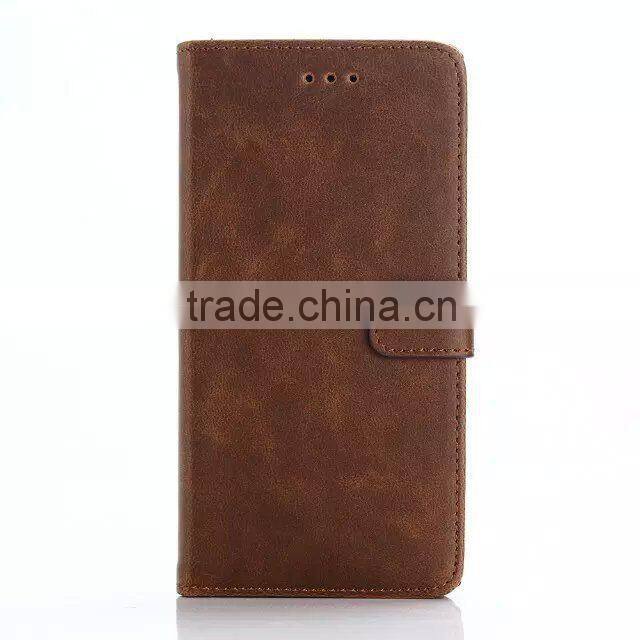 Newest product flip pattern wallet leather case for Blackberry LEAP with stand