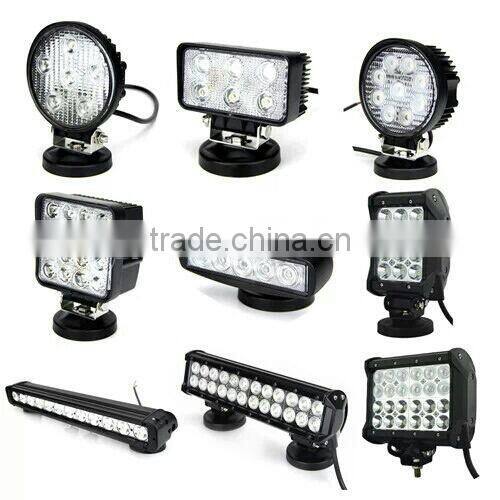 4x4 27W led work light for driving lamp 4WD offroad Tractor Auto Lamp