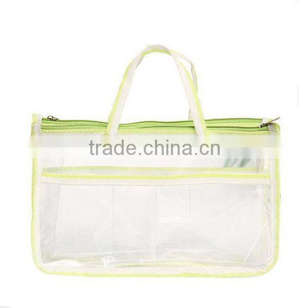 Travel Cosmetic Bag PVC Clear Handbag Organizer Bag
