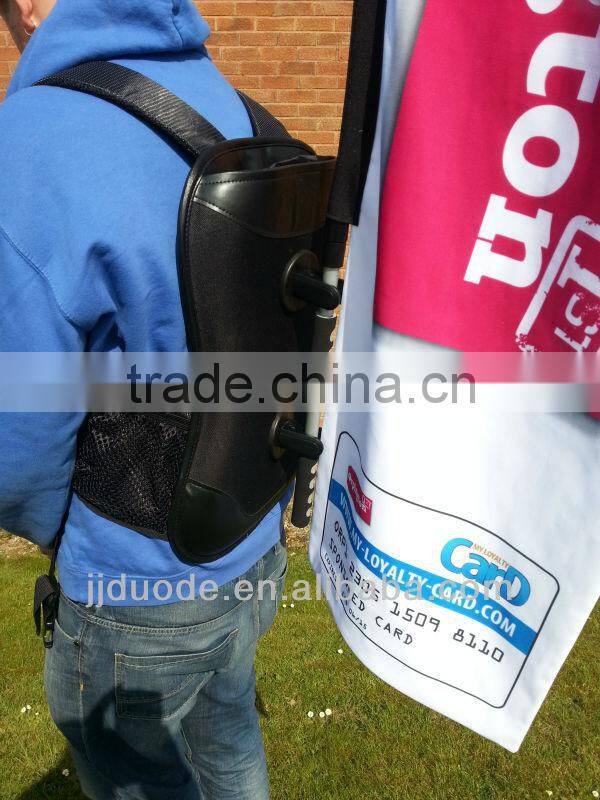 backpack teardrop flag