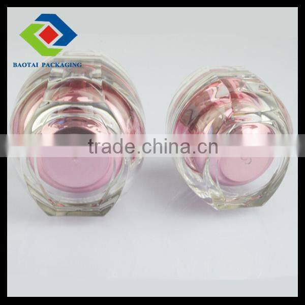 50ml plastic mason jars,good value nail gel acrylic cream jar,cosmetic container factory