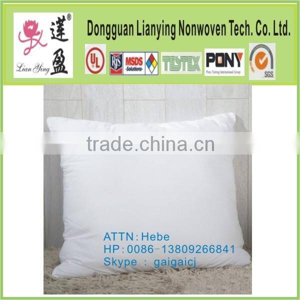 hot sale non-woven fabrics PP cotton pillow cushion insert