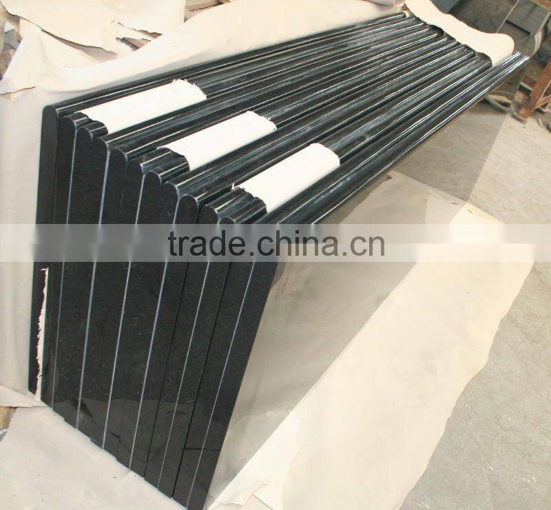 3cm thick black granite slab