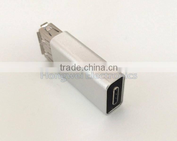 USB-C (Type-C) to 3.0 USB-A (Type-A) female Adapter Converter Connector for mac book, Nokia N1, HTC 10, LG G5, Nexus 5X/6P