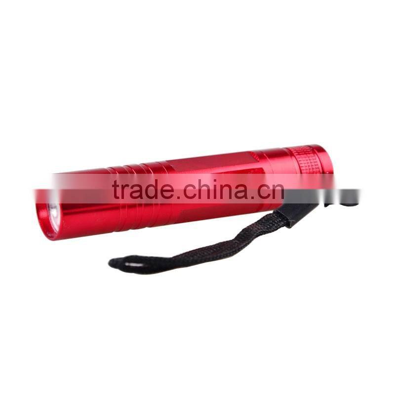 Aluminum Alloy Lamp Body Material And Emergency Usage LED Torch Keychain