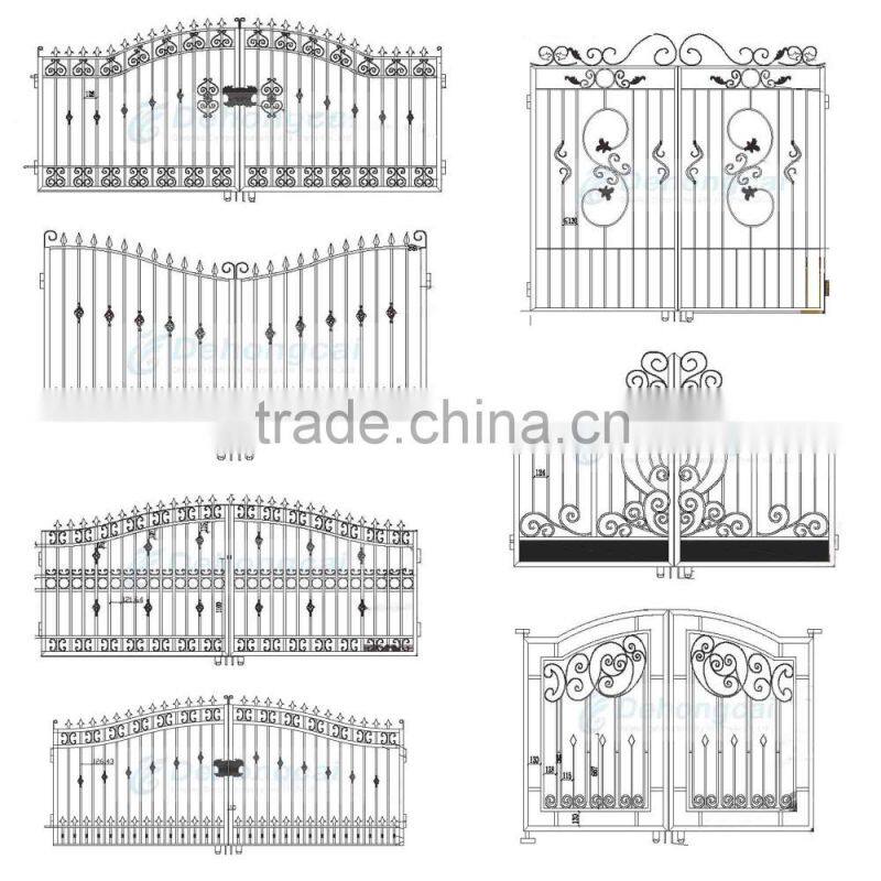 High Quality Aluminum Main Gate Designs