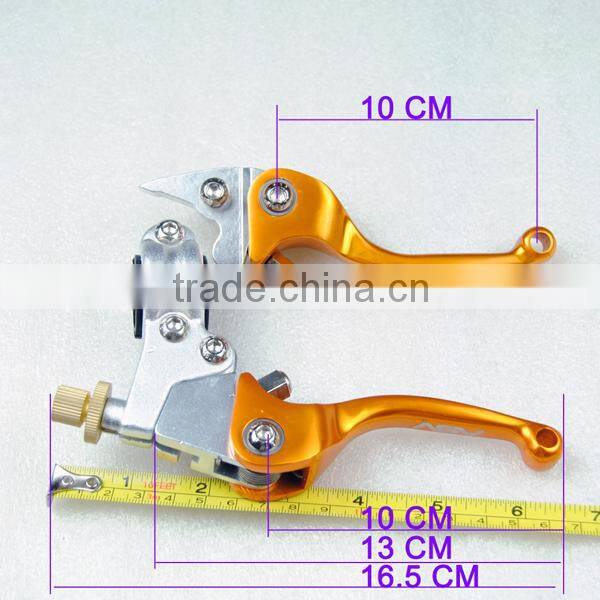 ASV Foldable Brake & Clutch Lever - Silver