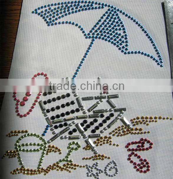 hot fix material as copper series