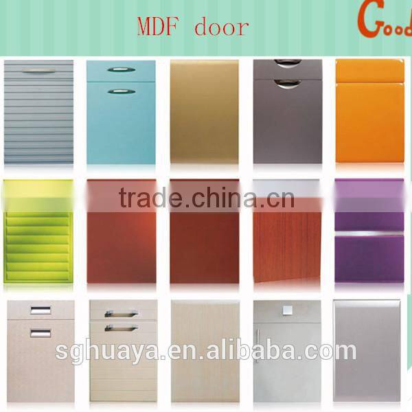 PVC door panel used for kitchen cabinet door