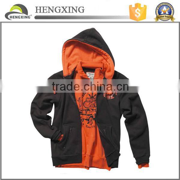 OEM Zipper Hoodie With Your Own Printing Made In China